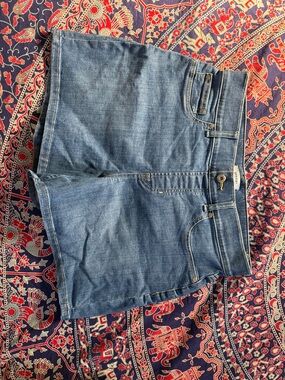 Women's Blue Denim Shorts - Casual Summer Staple
